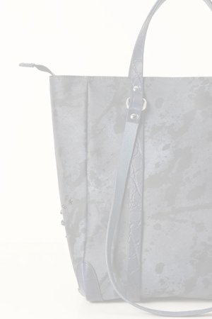画像7:  {SOLD} LMA（Leave Me Alone） トートバッグ　blue(ノーマルZIP）{-BAA}