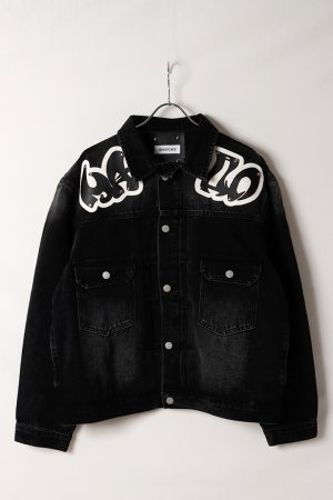 画像1: MADOKA Patch Denim Jacket{-BFA}