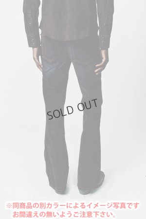 画像5: {SOLD}Cout De La Liberte コート デ ラ リベルテ Jimmy-Stretch Suede Denim Flare{-BDA}