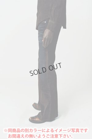 画像6: {SOLD}Cout De La Liberte コート デ ラ リベルテ Jimmy-Stretch Suede Denim Flare{-BDA}