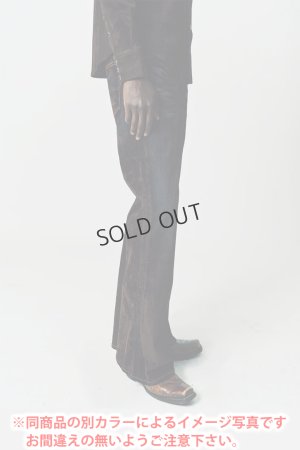 画像7: {SOLD}Cout De La Liberte コート デ ラ リベルテ Jimmy-Stretch Suede Denim Flare{-BDA}