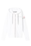   MOOSE KNUCKLES ムースナックルズ ZIP UP HOODIE JAPAN LIMITED{20I-M30LS613ET-WHT-BAS}