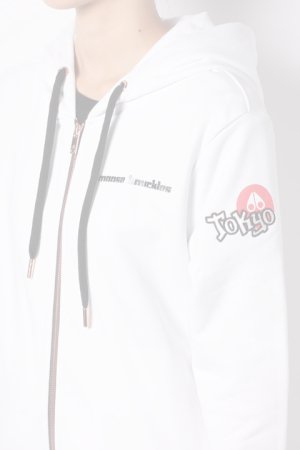 画像3:   MOOSE KNUCKLES ムースナックルズ ZIP UP HOODIE JAPAN LIMITED{20I-M30LS613ET-WHT-BAS}