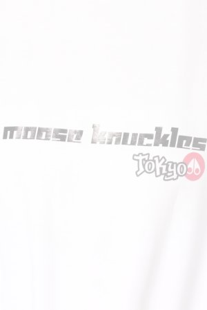 画像5:   MOOSE KNUCKLES ムースナックルズ T SHIRT JAPAN LIMITED{20I-M30LT707ET-WHT-BAS}