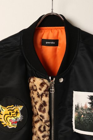 画像2: guernika ゲルニカ MA-1 SNAKE AND SKULL{-BDA}{E-}