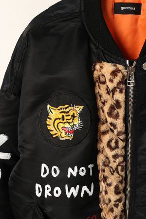 画像4: guernika ゲルニカ MA-1 SNAKE AND SKULL{-BDA}{E-}