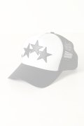  {SOLD} AMIRI アミリ 3STAR COLOR BLOCK TRUCKER {-BAS}  :MAH003-BKWH-F 