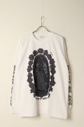 【 20%OFF セール｜30,800円→24,640円】 SLAVE OF MAYO スレイブオブメイヨー DOUBLE NAME LIMITED ITEM Maria Tee L/S{MARIA-L/S-WHT/クリスタル-BBA}