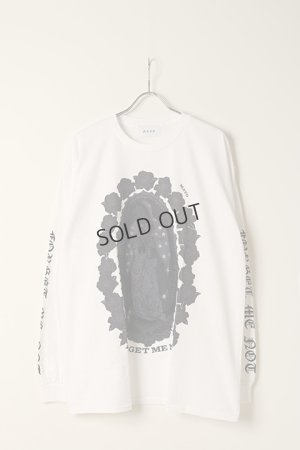 画像1: SLAVE OF MAYO スレイブオブメイヨー DOUBLE NAME LIMITED ITEM Maria Tee L/S{MARIA-L/S-WHT/クリスタル-BBA}