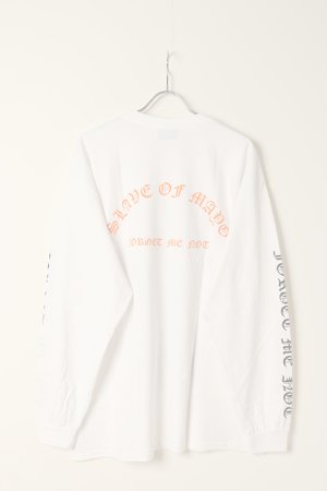 画像5:   SLAVE OF MAYO スレイブオブメイヨー DOUBLE NAME LIMITED ITEM Maria Tee L/S{MARIA-L/S-WHT/クリスタル-BBA}