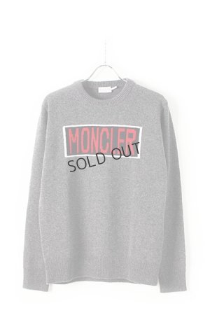 画像1: {SOLD}MONCLER モンクレール ROUND NECK JUMPER{0919045500A9228-985-AIA}