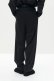 画像4: STILL ATTACHMENT スティル アタッチメント SP160 WO SHORT BEAVER CROSS TUCK WIDE TROUSERS{AP62-002-BFA} (4)