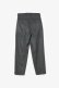 画像2: STILL ATTACHMENT スティル アタッチメント SP160 WO SHORT BEAVER CROSS TUCK WIDE TROUSERS{AP62-002-BFA} (2)