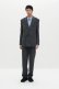 画像4: STILL ATTACHMENT スティル アタッチメント SP160 WO SHORT BEAVER CROSS TUCK WIDE TROUSERS{AP62-002-BFA} (4)