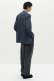 画像5: STILL ATTACHMENT スティル アタッチメント SP160 WO SHORT BEAVER CROSS TUCK WIDE TROUSERS{AP62-002-BFA} (5)