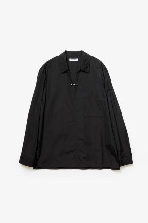 画像1: ATTACHMENT アタッチメント ギザブロードピアストL/Sシャツ{-BFA}