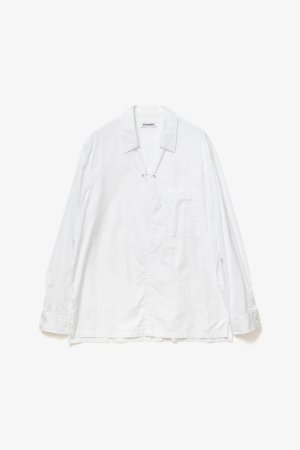 画像1: ATTACHMENT アタッチメント ギザブロードピアストL/Sシャツ{-BFA}