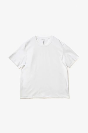 画像1: ATTACHMENT アタッチメント コットンダブルフェイススリムフィットS/Sカットソー{-BFA}
