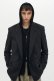 画像4: STILL ATTACHMENT スティル アタッチメント SP160 WO SHORT BEAVER DOUBLE-BREASTED JACKET{AG62-056-BFA} (4)