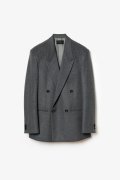 STILL ATTACHMENT スティル アタッチメント SP160 WO SHORT BEAVER DOUBLE-BREASTED JACKET{AG62-056-BFA}