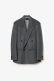 画像1: STILL ATTACHMENT スティル アタッチメント SP160 WO SHORT BEAVER DOUBLE-BREASTED JACKET{AG62-056-BFA} (1)
