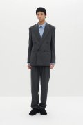 STILL ATTACHMENT スティル アタッチメント SP160 WO SHORT BEAVER DOUBLE-BREASTED JACKET{AG62-056-BFA}
