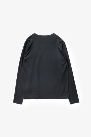 画像2: STILL ATTACHMENT スティル アタッチメント SP160 WO JERSEY CUTOFF L/S TEE{AJ62-072-BFA}