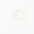   Hirotaka ヒロタカ Manhhatan Pearl Diamond Ring{-BAS}