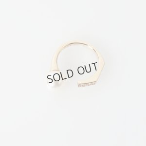 画像2: {SOLD}Hirotaka ヒロタカ Manhhatan Pearl Diamond Ring{-BAS}