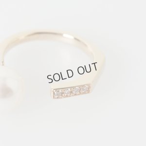 画像4: {SOLD}Hirotaka ヒロタカ Manhhatan Pearl Diamond Ring{-BAS}