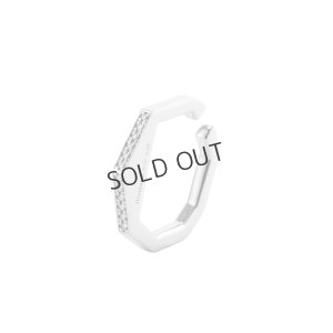 画像1: {SOLD}Hirotaka ヒロタカ Manhattan Diamond Ear Cuff{-BAS}