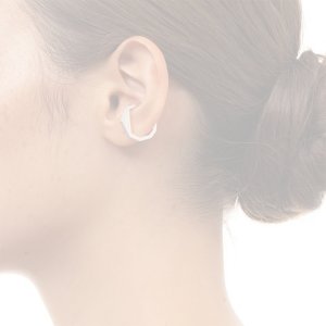 画像4:   Hirotaka ヒロタカ Manhattan Diamond Ear Cuff{-BAS}
