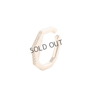 画像1: {SOLD}Hirotaka ヒロタカ Manhattan Diamond Ear Cuff{-BAS}