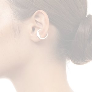 画像4:   Hirotaka ヒロタカ Manhattan Diamond Ear Cuff{-BAS}
