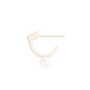 画像2:   Hirotaka ヒロタカ Manhattan Pearl Diamond Earring{-BAS}