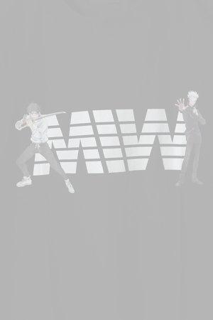 画像3:   MADE IN WORLD メイドインワールド MIW × 劇場版 呪術廻戦0 crew neck tee / 乙骨憂太,五条悟{-BBS}