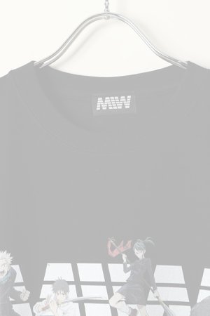 画像2:  {SOLD} MADE IN WORLD メイドインワールド MIW × 劇場版 呪術廻戦0 crew neck tee / 狗巻棘 ,乙骨憂太, 禪院真希,パンダ {-BBS}