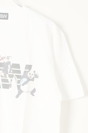 画像4:   MADE IN WORLD メイドインワールド MIW × 劇場版 呪術廻戦0 crew neck tee / 狗巻棘 ,乙骨憂太, 禪院真希,パンダ {-BBS}