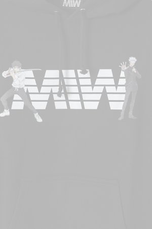 画像3:   MADE IN WORLD メイドインワールド MIW × 劇場版 呪術廻戦0 pull over hoodie sweat / 乙骨憂太,五条悟{-BBS}