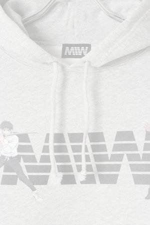 画像2:   MADE IN WORLD メイドインワールド MIW × 劇場版 呪術廻戦0 pull over hoodie sweat / 乙骨憂太,五条悟{-BBS}