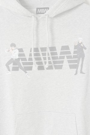 画像3:   MADE IN WORLD メイドインワールド MIW × 劇場版 呪術廻戦0 pull over hoodie sweat / 乙骨憂太,五条悟{-BBS}