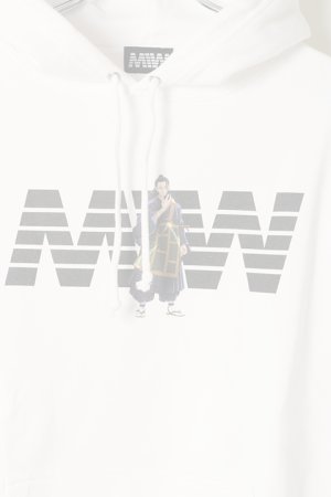 画像3:   MADE IN WORLD メイドインワールド MIW × 劇場版 呪術廻戦0 pull over hoodie sweat / 夏油傑{-BBS}