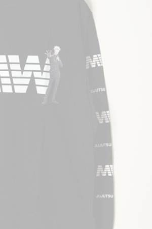 画像4:   MADE IN WORLD メイドインワールド MIW × 劇場版 呪術廻戦0 crew neck long sleeve tee / 乙骨憂太,五条悟{-BBS}