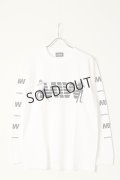 {SOLD}MADE IN WORLD メイドインワールド MIW × 劇場版 呪術廻戦0 crew neck long sleeve tee / 乙骨憂太,五条悟{-BBS}