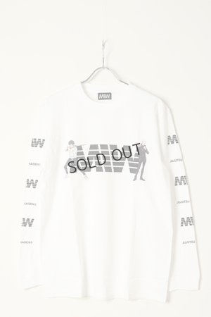 画像1: {SOLD}MADE IN WORLD メイドインワールド MIW × 劇場版 呪術廻戦0 crew neck long sleeve tee / 乙骨憂太,五条悟{-BBS}