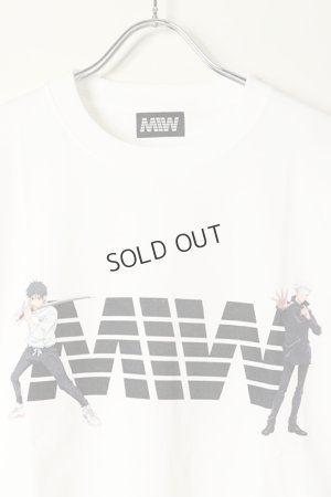 画像2: {SOLD}MADE IN WORLD メイドインワールド MIW × 劇場版 呪術廻戦0 crew neck long sleeve tee / 乙骨憂太,五条悟{-BBS}