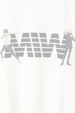 画像3:   MADE IN WORLD メイドインワールド MIW × 劇場版 呪術廻戦0 crew neck long sleeve tee / 乙骨憂太,五条悟{-BBS}