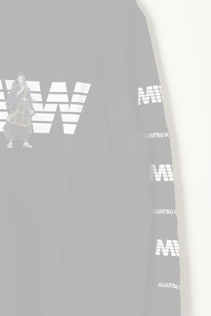画像4:   MADE IN WORLD メイドインワールド MIW × 劇場版 呪術廻戦0 crew neck long sleeve tee / 夏油傑{-BBS}
