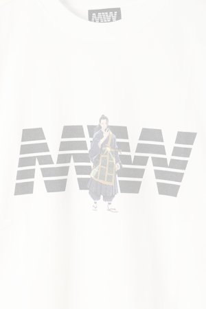 画像3:   MADE IN WORLD メイドインワールド MIW × 劇場版 呪術廻戦0 crew neck long sleeve tee / 夏油傑{-BBS}
