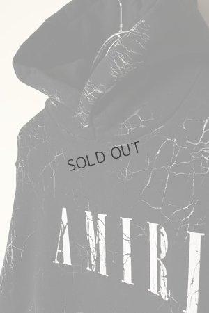 画像3: {SOLD}AMIRI アミリ CRACKED DYE CORE LOGO HOODIE{-BCS}